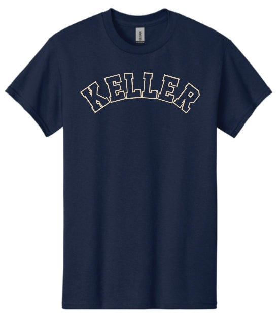 Keller Short Sleeve T Shirt Navy